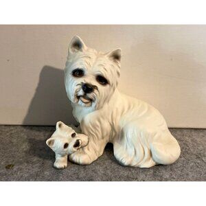 West highland terrier figurine 5" tall by 6" long #1829